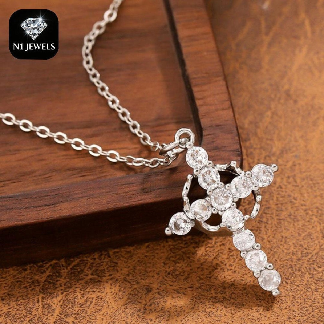 JESUS CROWN CROSS - Pendant