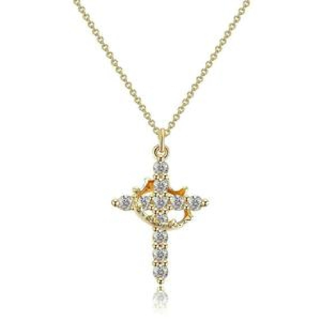 JESUS CROWN CROSS - Pendant