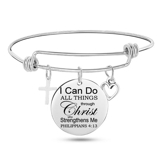 Bible Scripture - Stainless Steel Bracelets