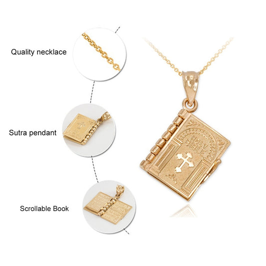 HOLY BIBLE - Pendant Necklace