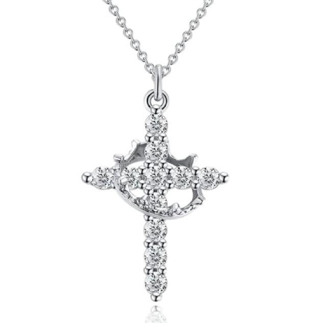 JESUS CROWN CROSS - Pendant