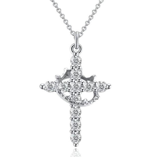 JESUS CROWN CROSS - Pendant